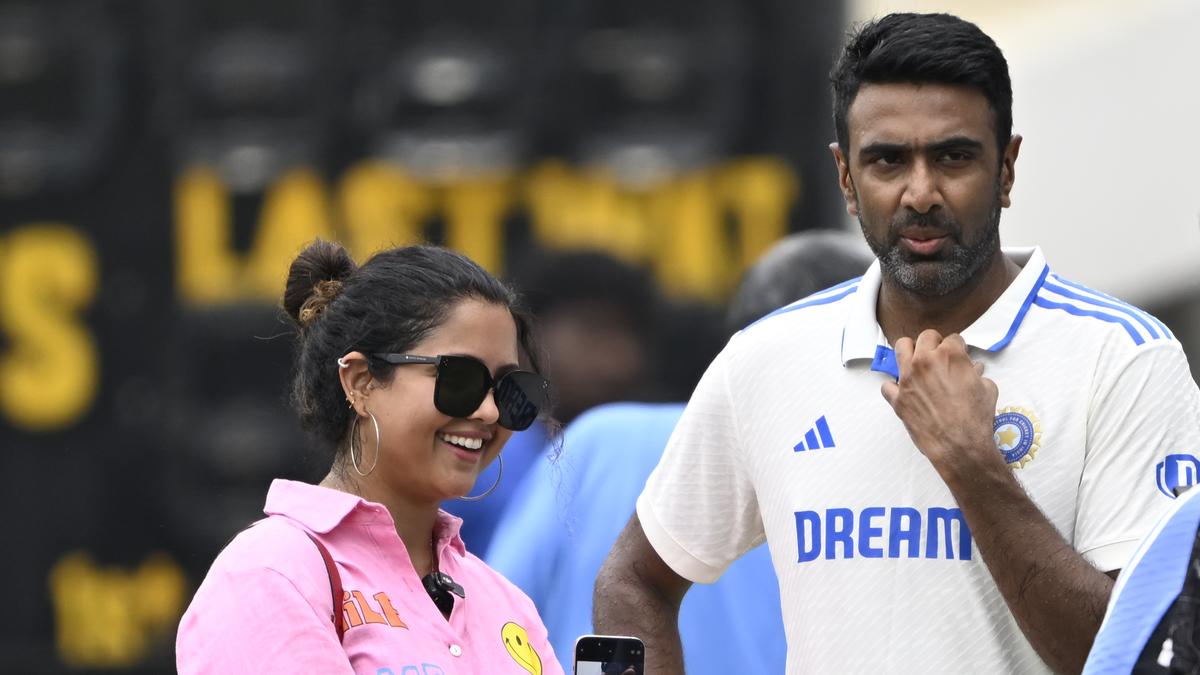 Prithi, Ashwin’s wife, pens a tribute to her ‘all-time favourite cricketer’